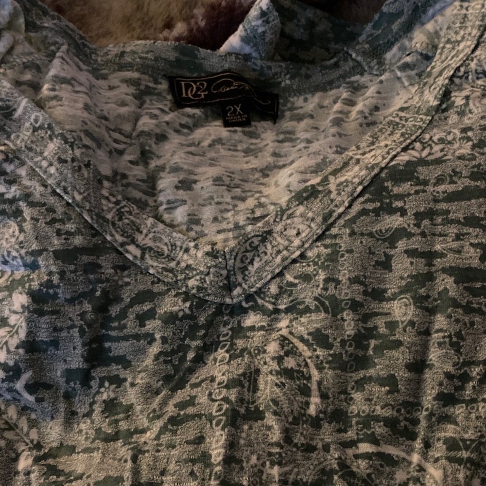womens green  Patterned Shirt